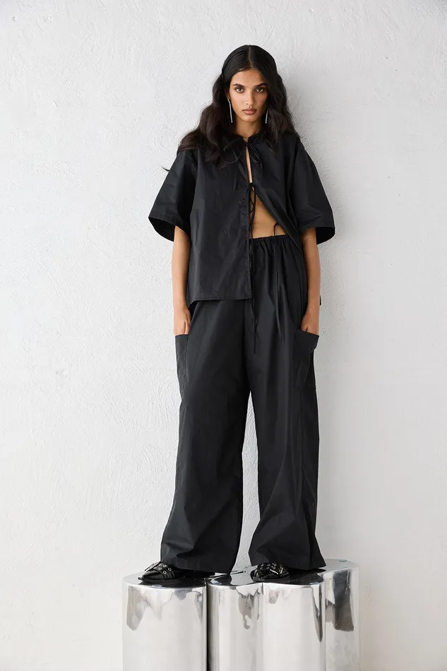 VRG GRL Amaya Pants Black Women Pants
