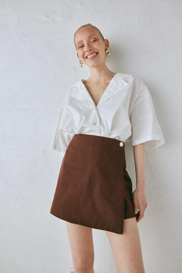 VRG GRL Cove Skort Chocolate Women Sets