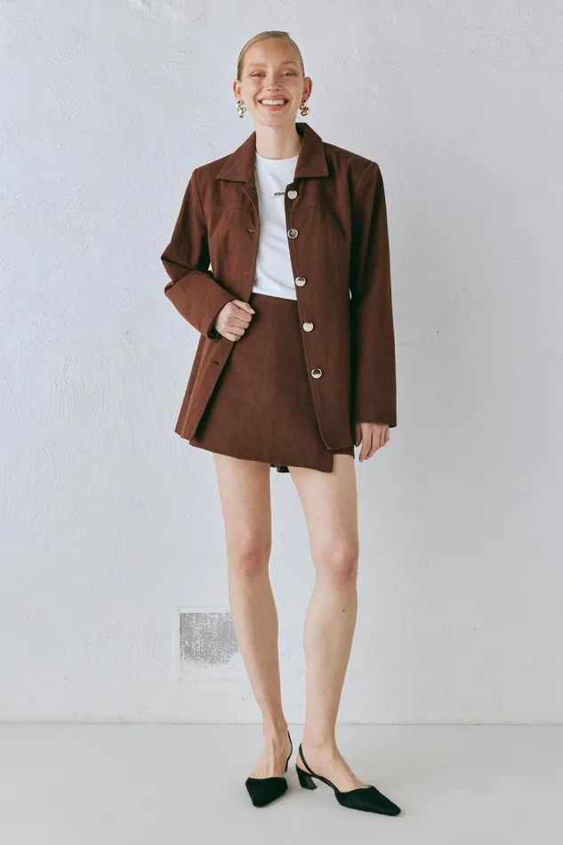 VRG GRL Cove Skort Chocolate Women Sets