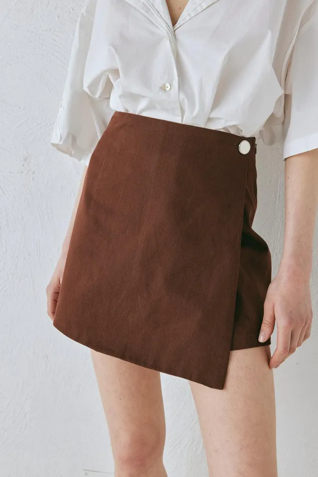 VRG GRL Cove Skort Chocolate Women Sets