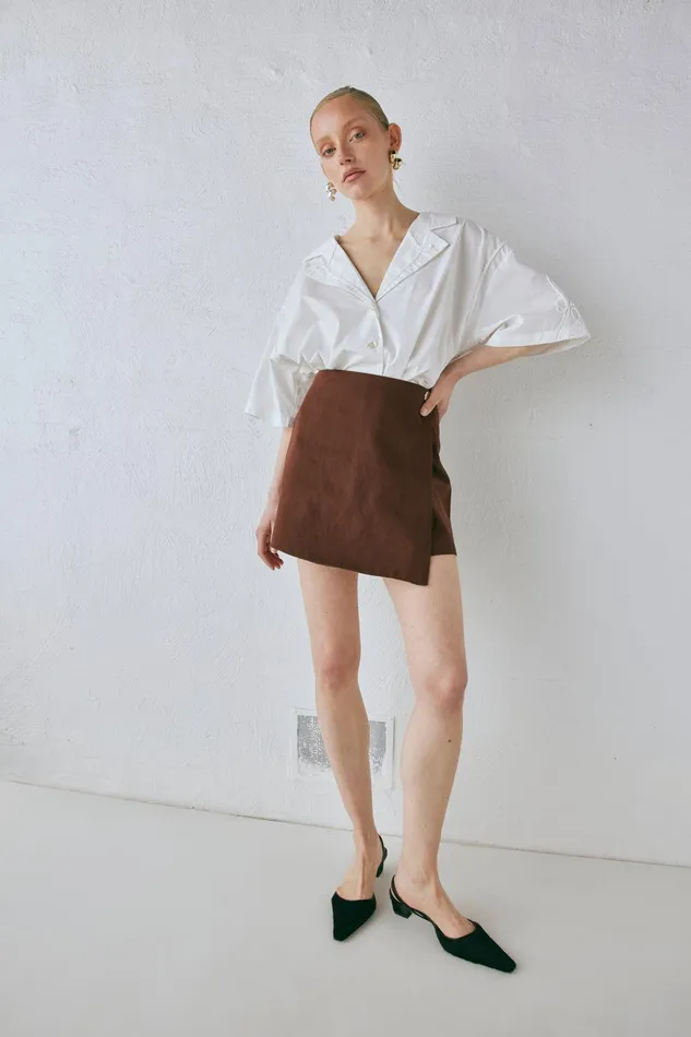 VRG GRL Cove Skort Chocolate Women Sets