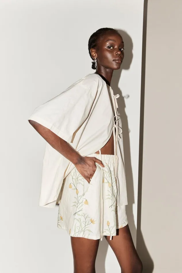 VRG GRL Eliza Linen Shorts Florette Women Sets VRG GRL Eliza Linen Shorts Florette Women Sets