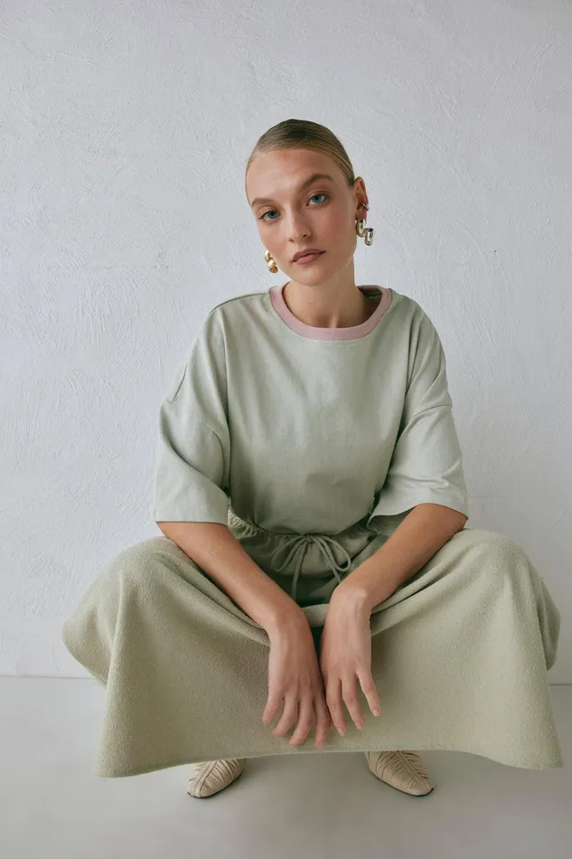 VRG GRL Etta Maxi Skirt Sage Women Skirts VRG GRL Etta Maxi Skirt Sage Women Skirts