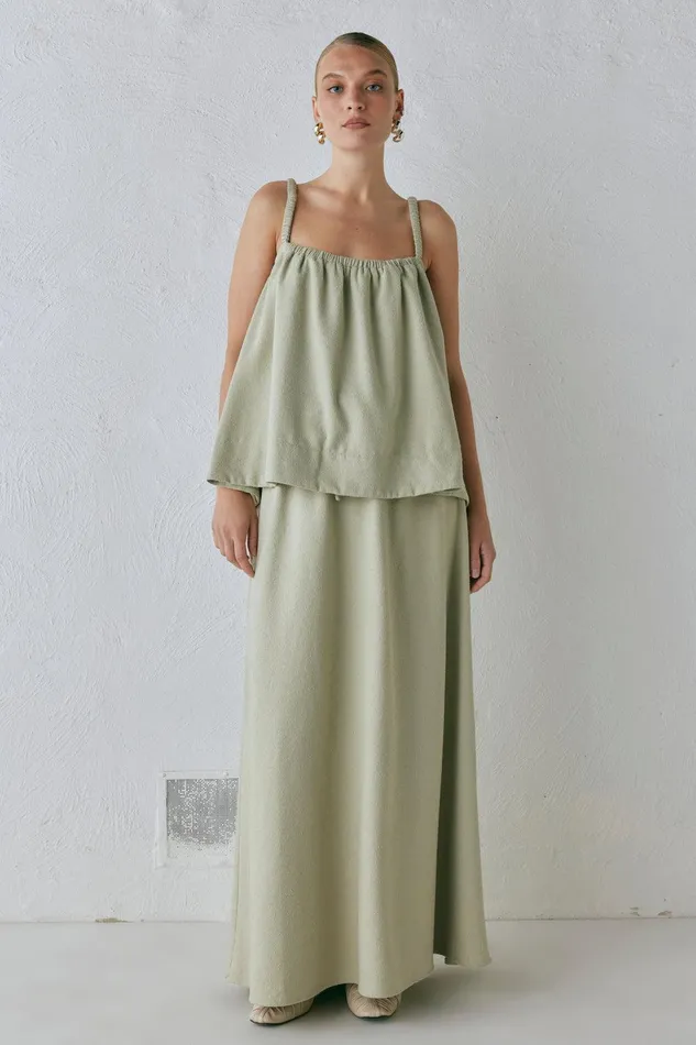 VRG GRL Etta Top Sage Women Sleeveless VRG GRL Etta Top Sage Women Sleeveless