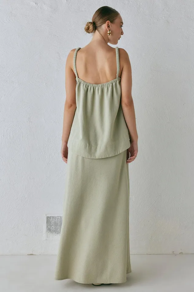 VRG GRL Etta Top Sage Women Sleeveless VRG GRL Etta Top Sage Women Sleeveless