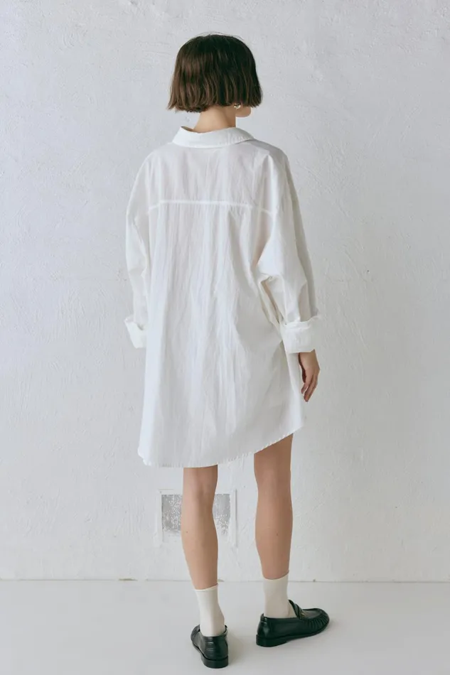 VRG GRL June Shirt White Women Shirts VRG GRL June Shirt White Women Shirts