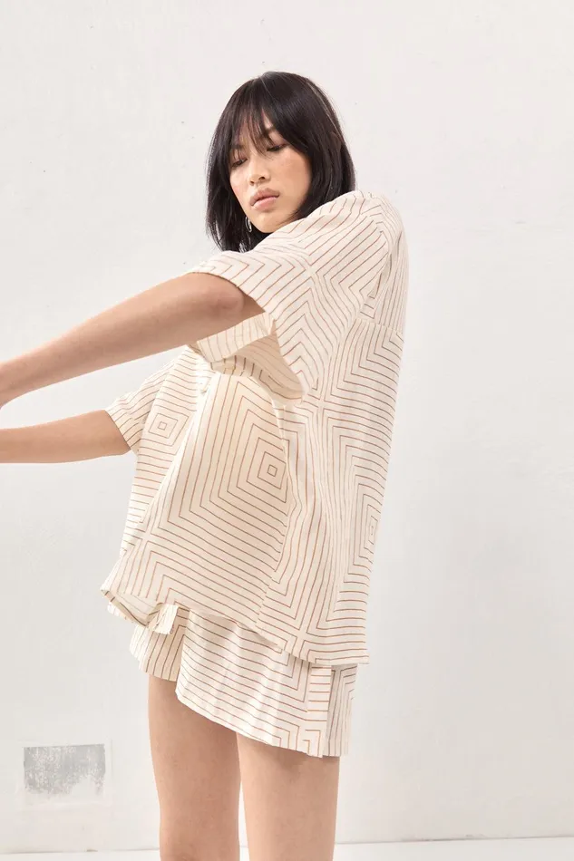 VRG GRL Naomi Linen Smock Top Juno Women Sets VRG GRL Naomi Linen Smock Top Juno Women Sets