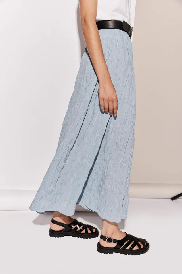 VRG GRL Solara Midi Skirt Sky Women Skirts VRG GRL Solara Midi Skirt Sky Women Skirts