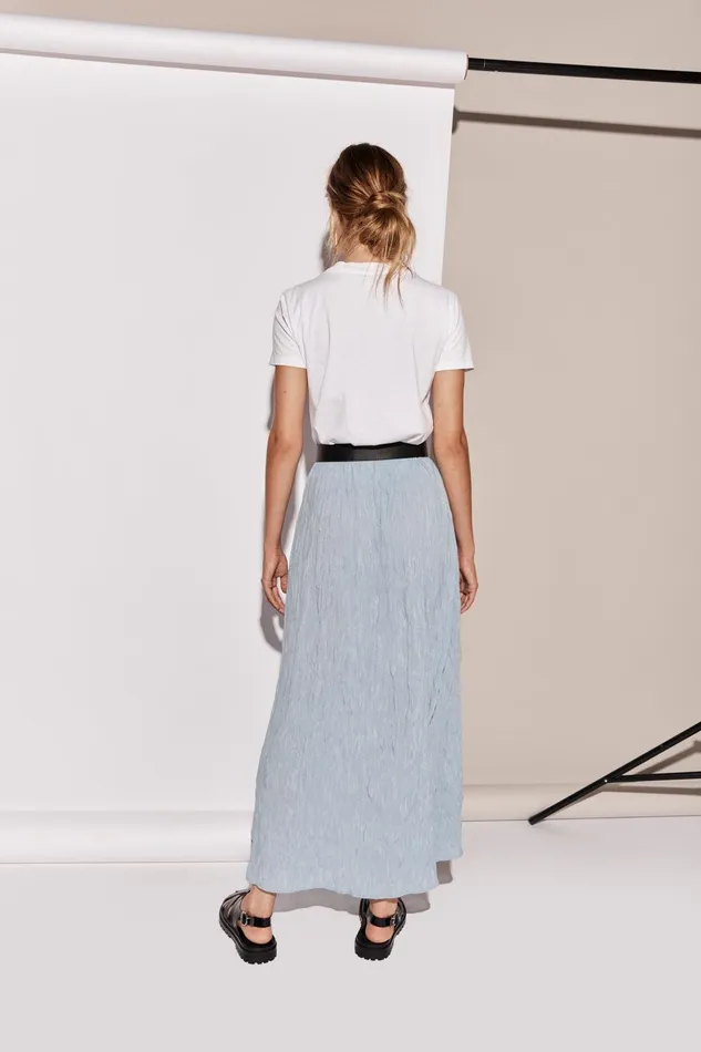 VRG GRL Solara Midi Skirt Sky Women Skirts VRG GRL Solara Midi Skirt Sky Women Skirts