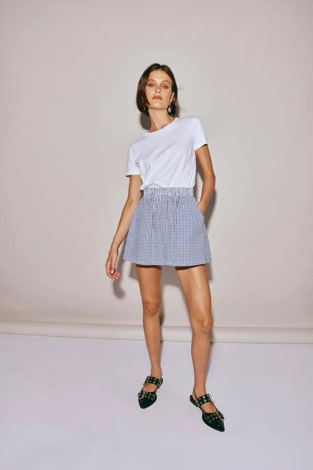 VRG GRL The Sea and I Shorts Navy Women Shorts