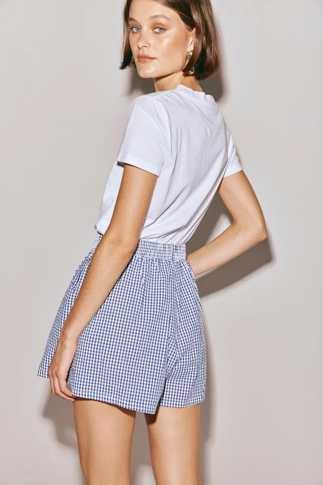 VRG GRL The Sea and I Shorts Navy Women Shorts