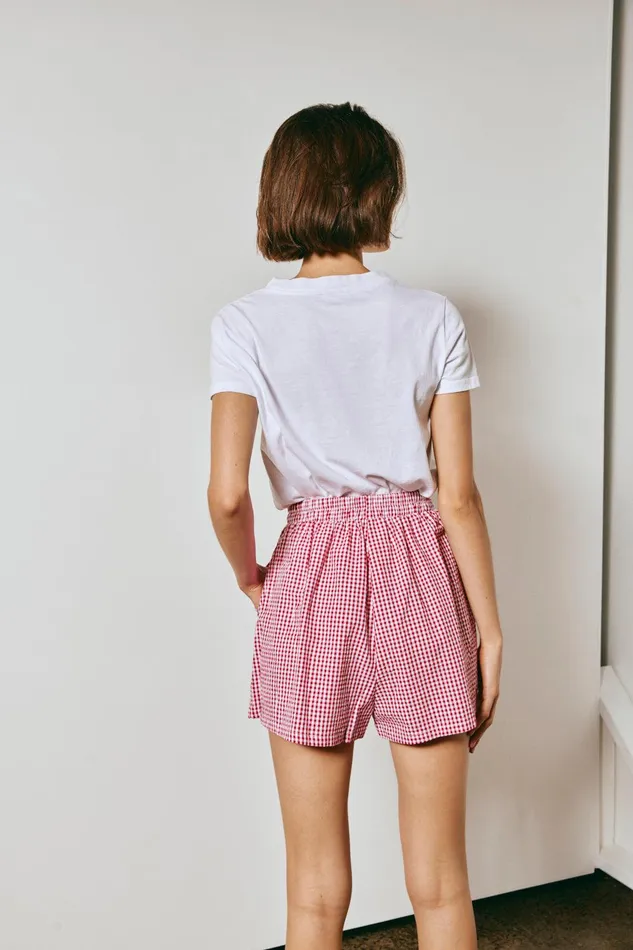 VRG GRL The Sea and I Shorts Red Women Shorts VRG GRL The Sea and I Shorts Red Women Shorts