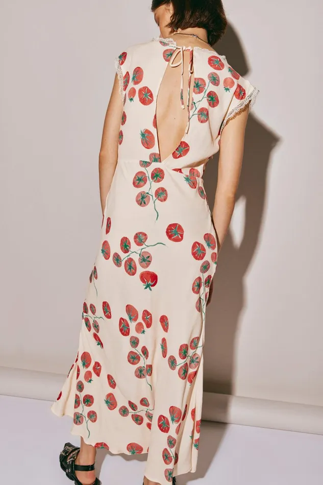 VRG GRL Vintage Lover Bias Cut Maxi Dress Roma Women MidiMaxi Dresses VRG GRL Vintage Lover Bias Cut Maxi Dress Roma Women MidiMaxi Dresses