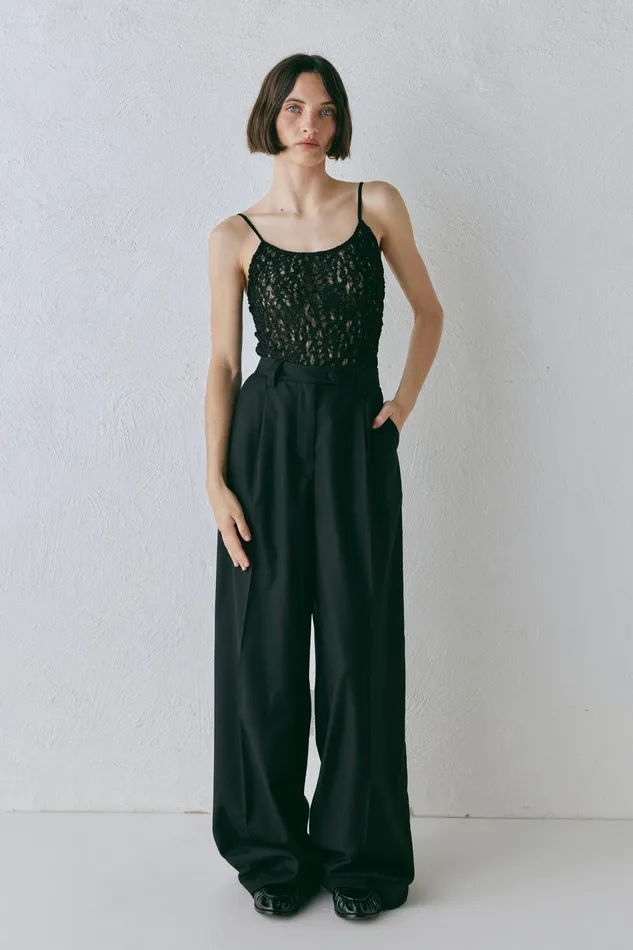 VRG GRL Zola Pants Black Women Pants