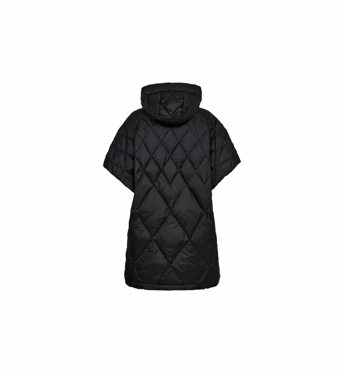 Waistcoats Women MOS MOSH MMFaisa Down Poncho Black