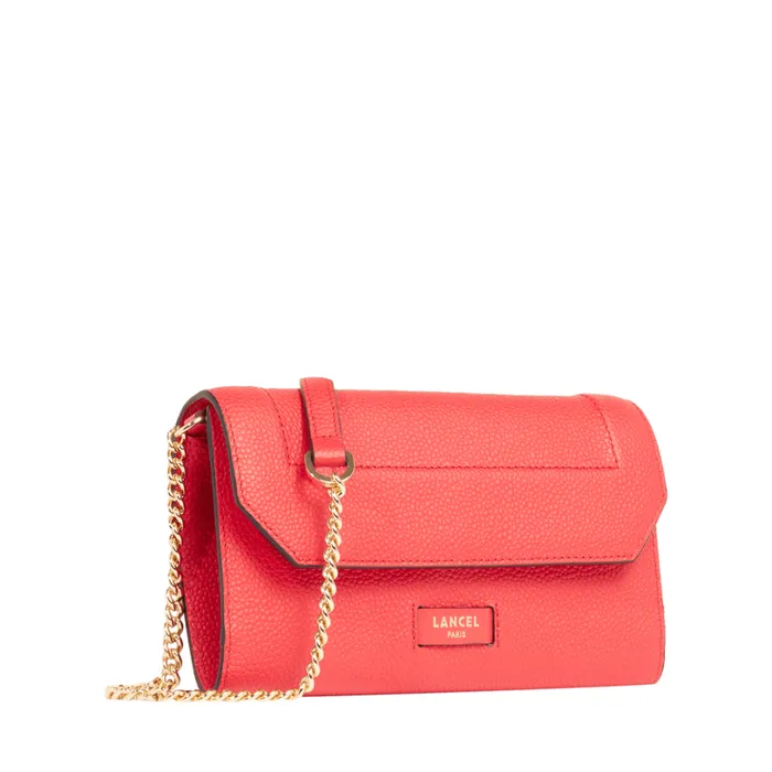 Wallet Chain Kiss Red Women Lancel Clutch Wallet Chain Kiss Red Women Lancel Clutch