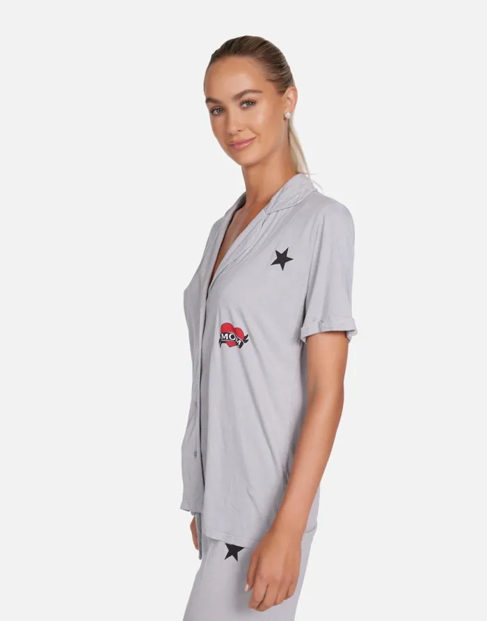 Waverly Rocker Teddy Cloud Women039s Lauren Moshi Short Sleeve