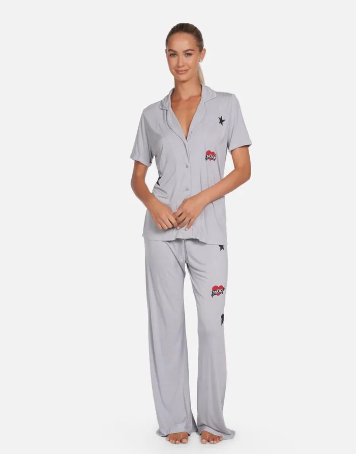 Waverly Rocker Teddy Cloud Women039s Lauren Moshi Short Sleeve