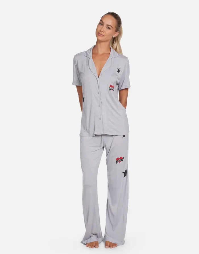 Waverly Rocker Teddy Cloud Women039s Lauren Moshi Short Sleeve