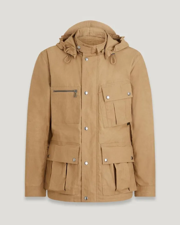 Waxed Jackets Men Belstaff Centenary Field Jacket British Khaki