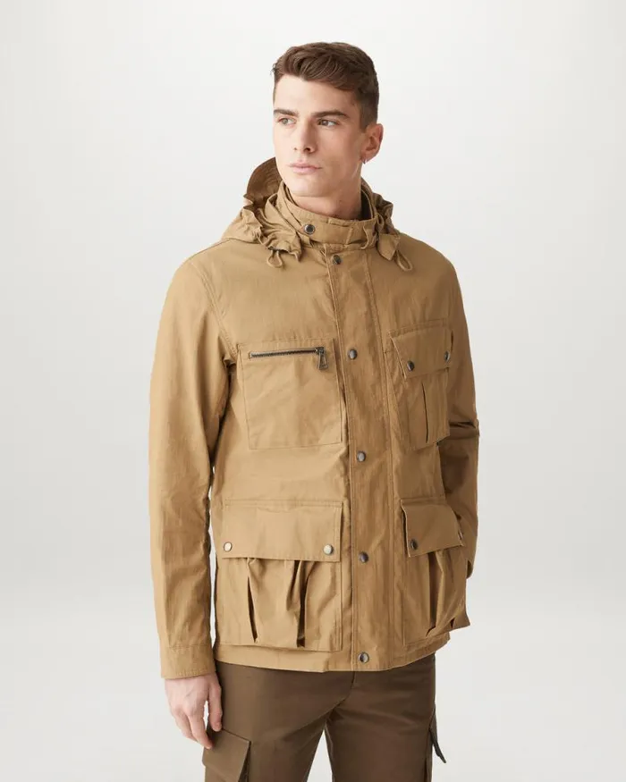 Waxed Jackets Men Belstaff Centenary Field Jacket British Khaki