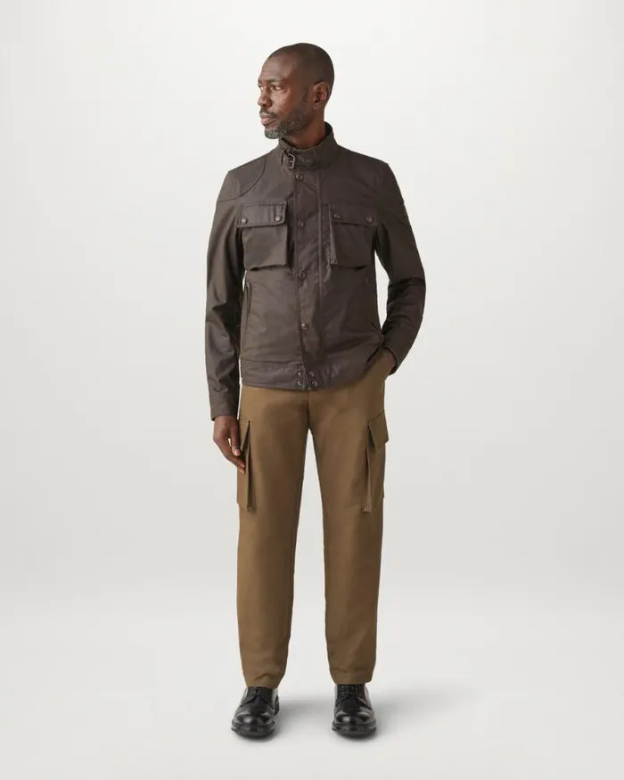 Waxed Jackets Men Belstaff Racemaster Jacket Big and Tall Burnt Oak Waxed Jackets Men Belstaff Racemaster Jacket Big and Tall Burnt Oak