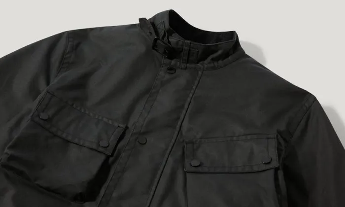 Waxed Jackets Men Belstaff Service Trialmaster Black Waxed Jackets Men Belstaff Service Trialmaster Black