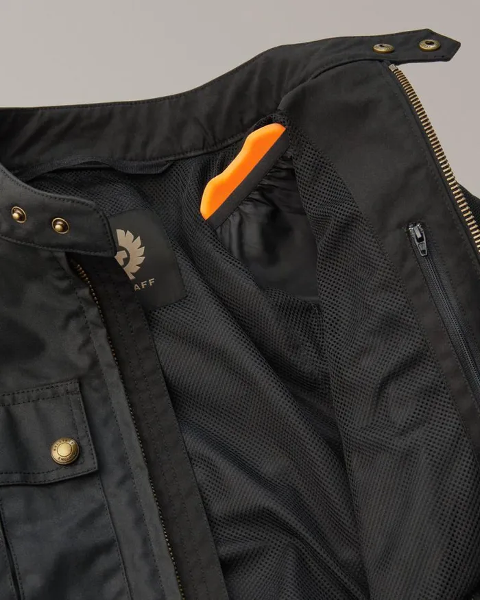 Waxed Jackets Men Belstaff Temple Motorcycle Jacket Black Waxed Jackets Men Belstaff Temple Motorcycle Jacket Black