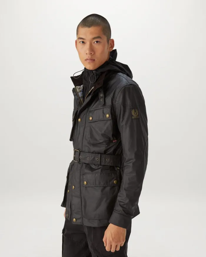 Waxed Jackets Men Belstaff Trialmaster Jacket Black