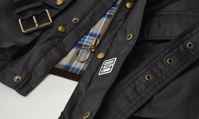 Waxed Jackets Men Belstaff Trialmaster Jacket Black