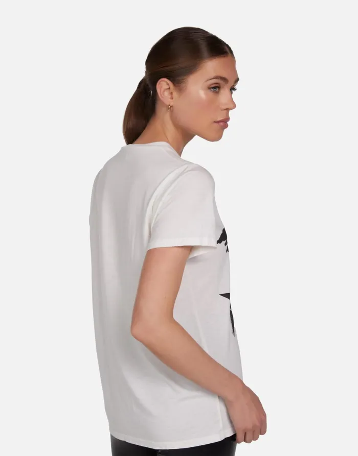 Wolf Scribble Eye Elements Milk Women039s Lauren Moshi Short Sleeve