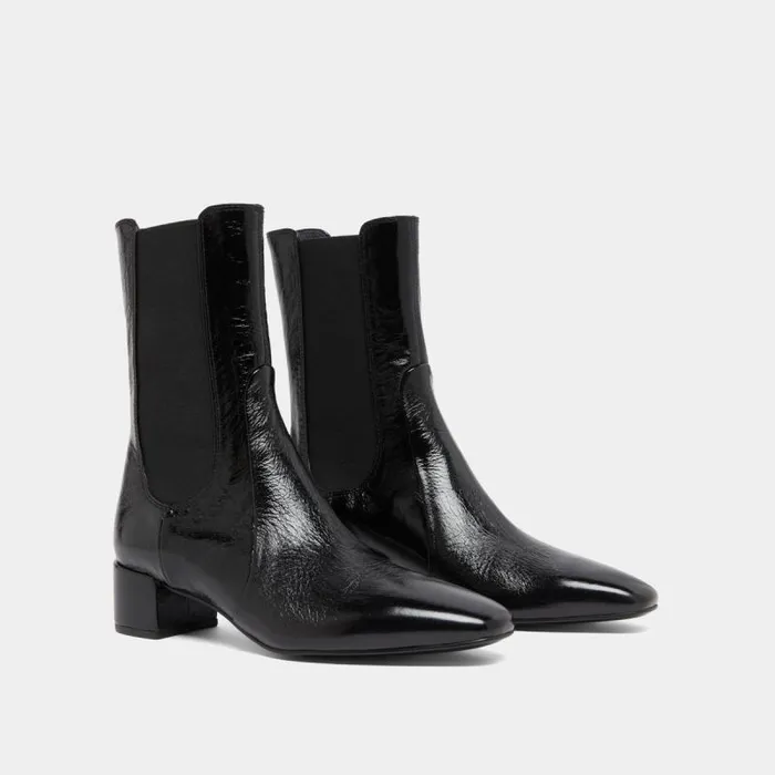 Women Ankle Boots With Elastics Black JONAK Ankle Boots Lowboots