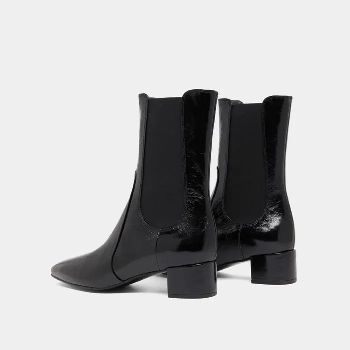 Women Ankle Boots With Elastics Black JONAK Ankle Boots Lowboots