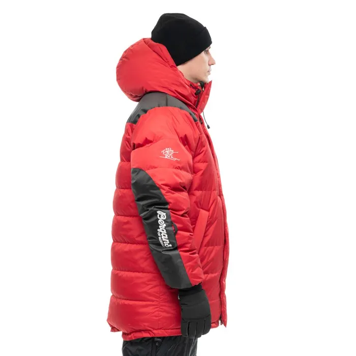 Women Bergans Of Norway Down Jackets Expedition Down Unisex Parka Red Black