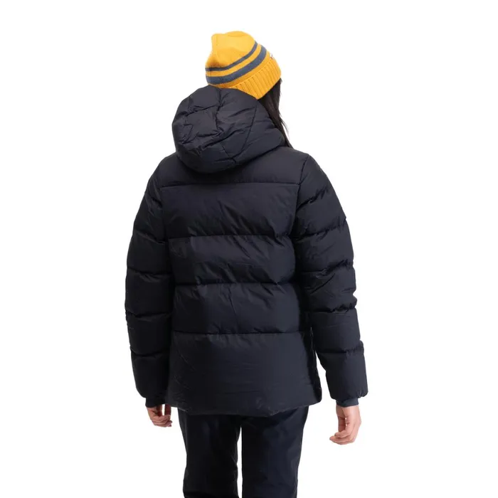 Women Bergans Of Norway Down Jackets Lava Warm Down Jacket WHood Black