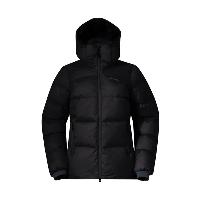 Women Bergans Of Norway Down Jackets Lava Warm Down Jacket WHood Black