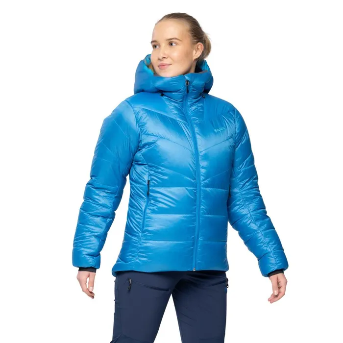 Women Bergans Of Norway Down Jackets Rabot Allround Down Jacket Dark Aqua Lagoon