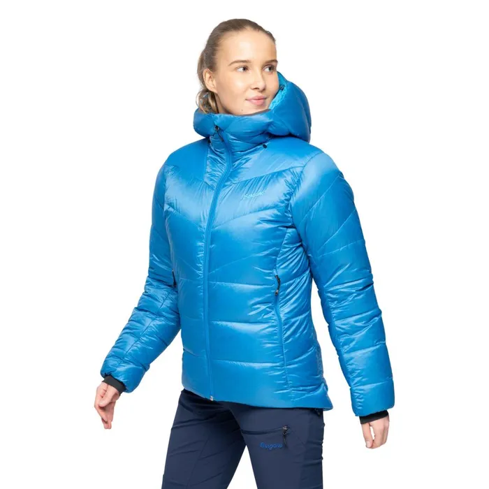 Women Bergans Of Norway Down Jackets Rabot Allround Down Jacket Dark Aqua Lagoon