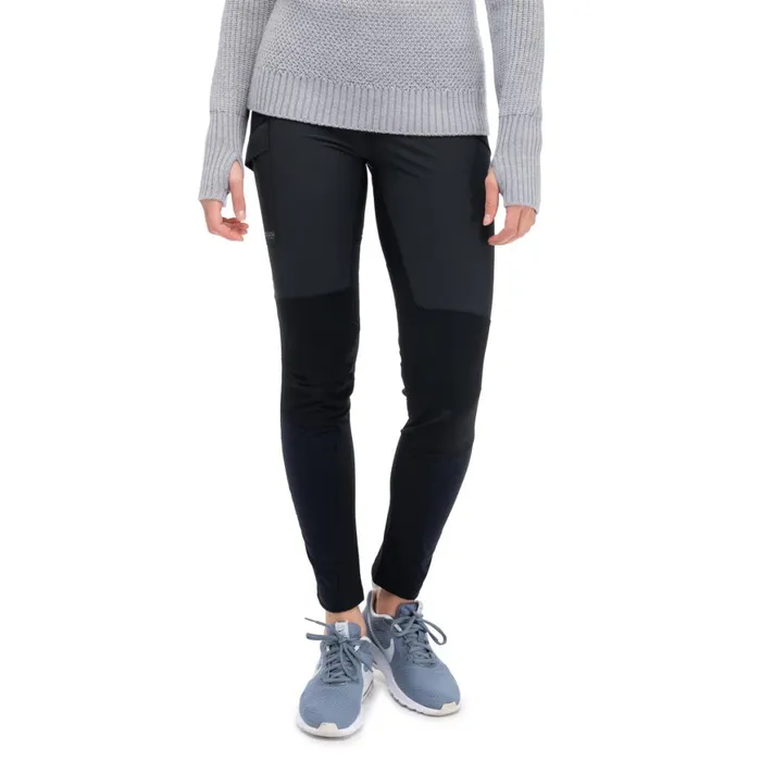 Women Bergans Of Norway Hiking Pants Flyen Original Tight Pants Black