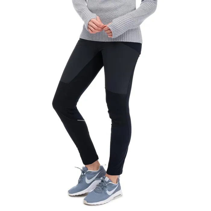 Women Bergans Of Norway Hiking Pants Flyen Original Tight Pants Black