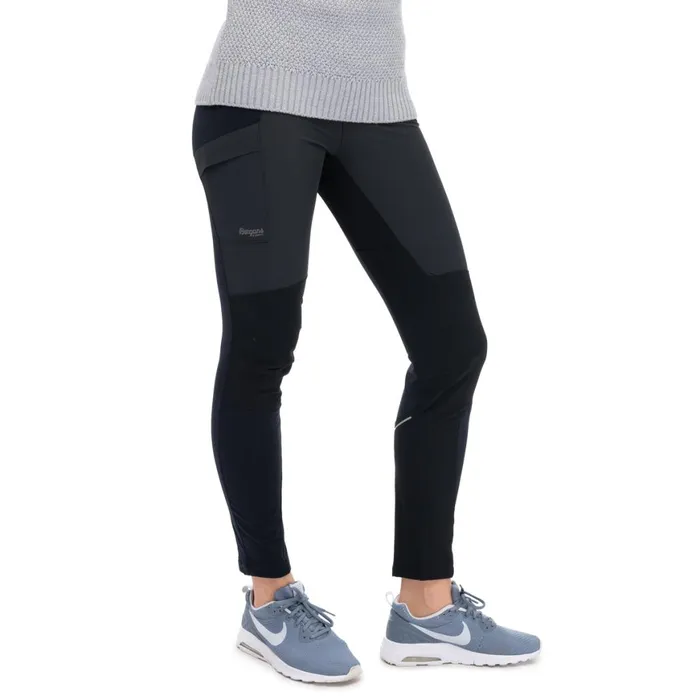 Women Bergans Of Norway Hiking Pants Flyen Original Tight Pants Black