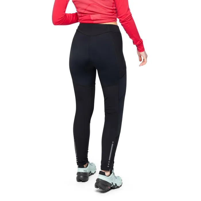 Women Bergans Of Norway Hiking Pants Flyen Winter Tights Black