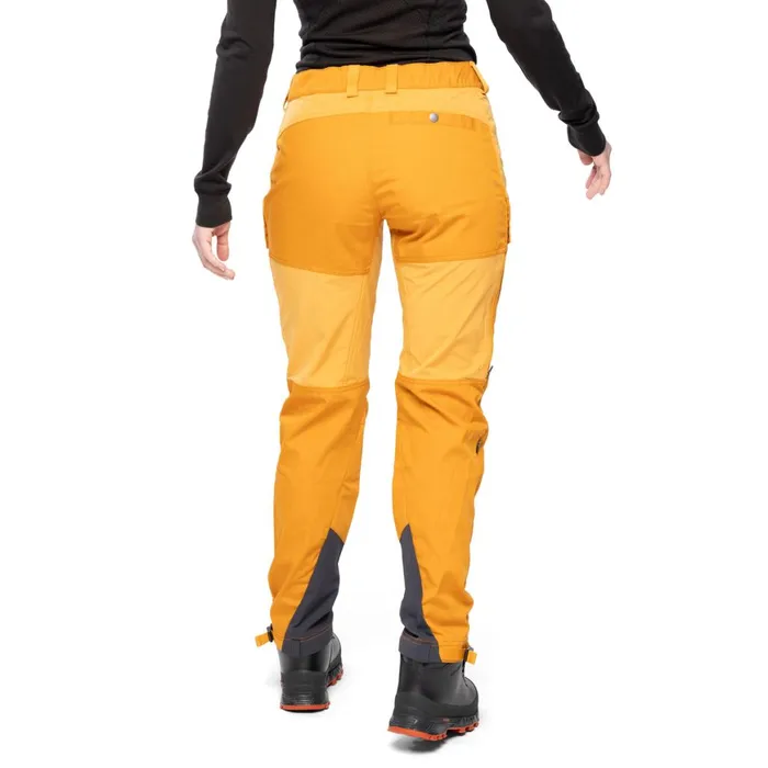 Women Bergans Of Norway Hiking Pants Nordmarka Favor Outdoor Pants Golden Field