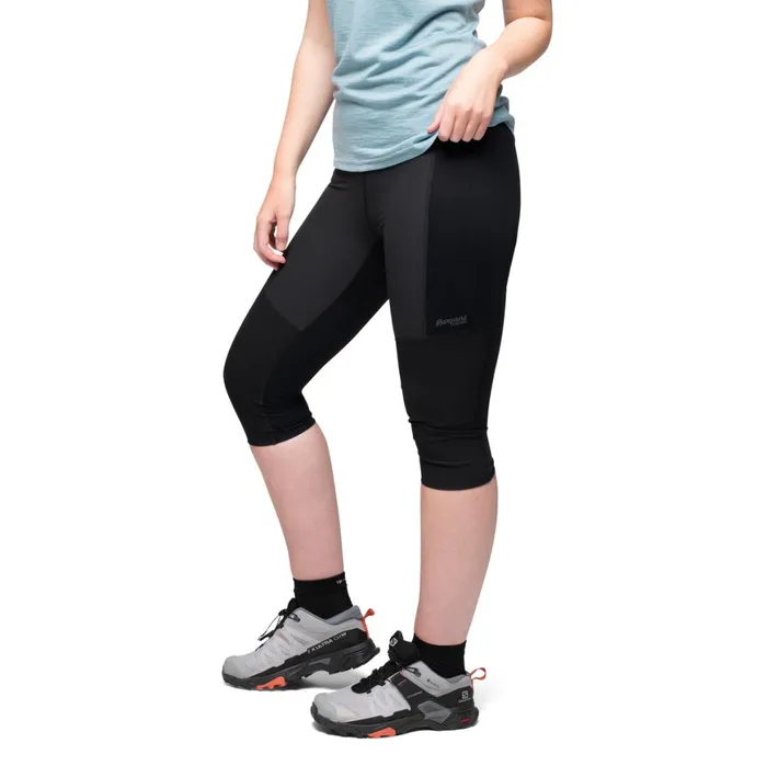 Women Bergans Of Norway Pirate Pants Flyen Outdoor Tights Black