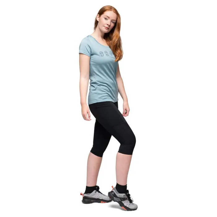 Women Bergans Of Norway Pirate Pants Flyen Outdoor Tights Black