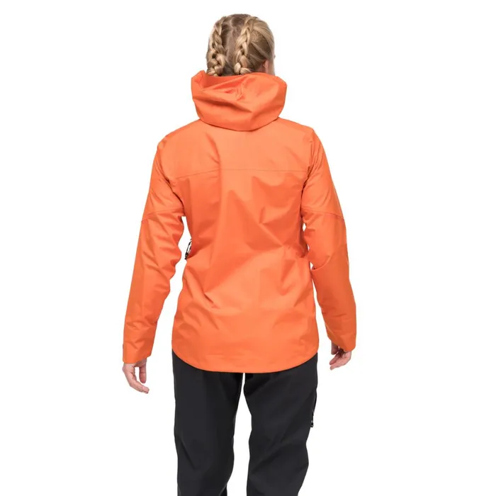 Women Bergans Of Norway Shell Jackets Rabot Light 3l Shell Jacket Alert Orange