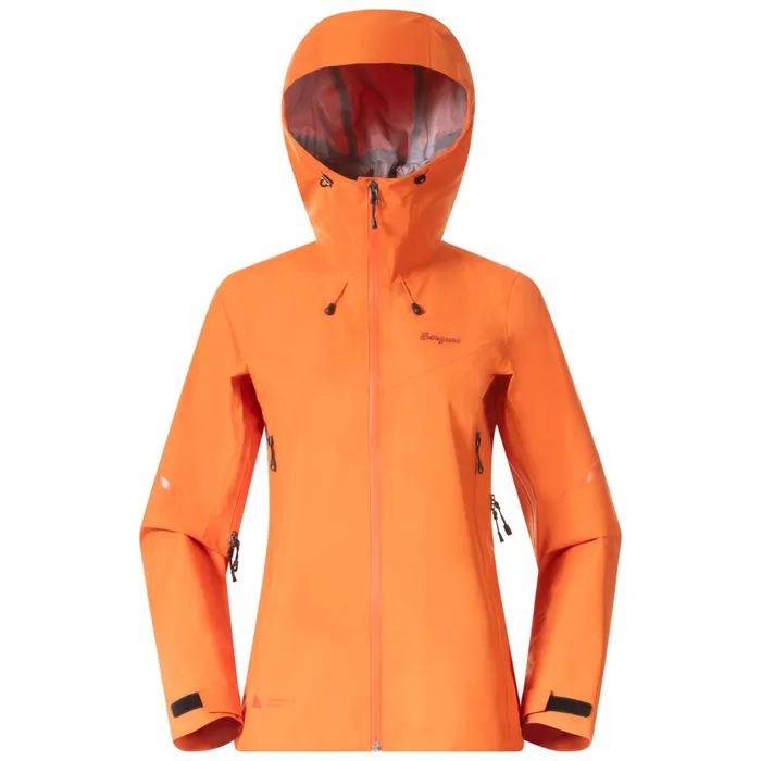 Women Bergans Of Norway Shell Jackets Rabot Light 3l Shell Jacket Alert Orange