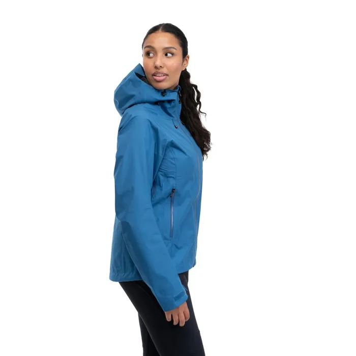 Women Bergans Of Norway Shell Jackets Skar Light 3l Shell Jacket North Sea Blue
