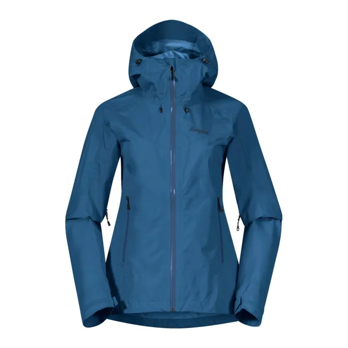 Women Bergans Of Norway Shell Jackets Skar Light 3l Shell Jacket North Sea Blue