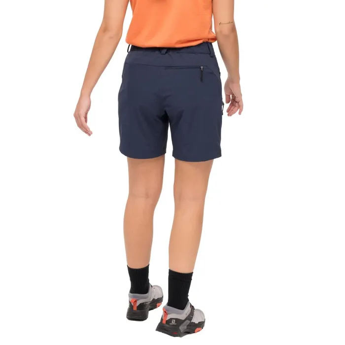 Women Bergans Of Norway Shorts Vaagaa Light Softshell Shorts Navy Blue